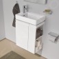 Laufen Pro S - Meuble pour lave-mains avec porte et étagère latérale à droite, 470x275x605 mm, blanc mat H4830010954631 Laufen Pro S - Meuble pour lave-mains avec porte et étagère latérale à droite, 470x275x605 mm, blanc mat H4830010954631
