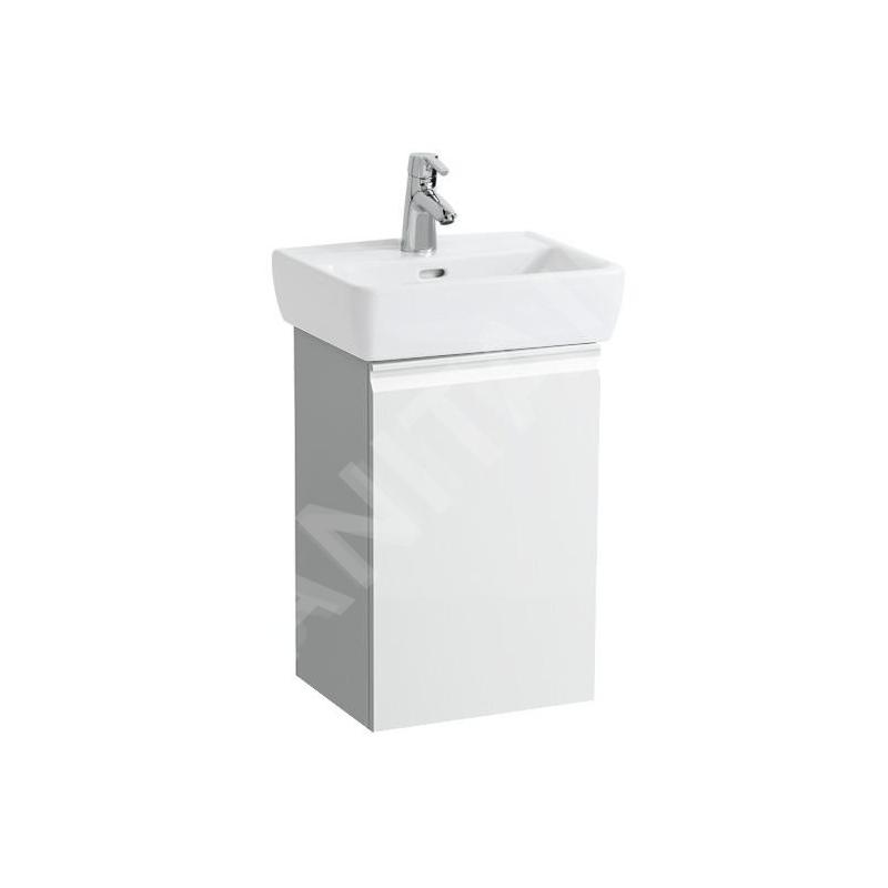Laufen Pro - Meuble pour lave-mains avec porte, 380x310x580 mm, charnières à gauche, blanc brillant H4830110954751 Laufen Pro - Meuble pour lave-mains avec porte, 380x310x580 mm, charnières à gauche, blanc brillant H4830110954751