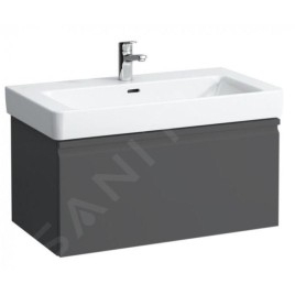Laufen Pro S - Meuble pour lavabo 1010x450x390 mm, 1 tiroirs, graphite mat H4835510964801