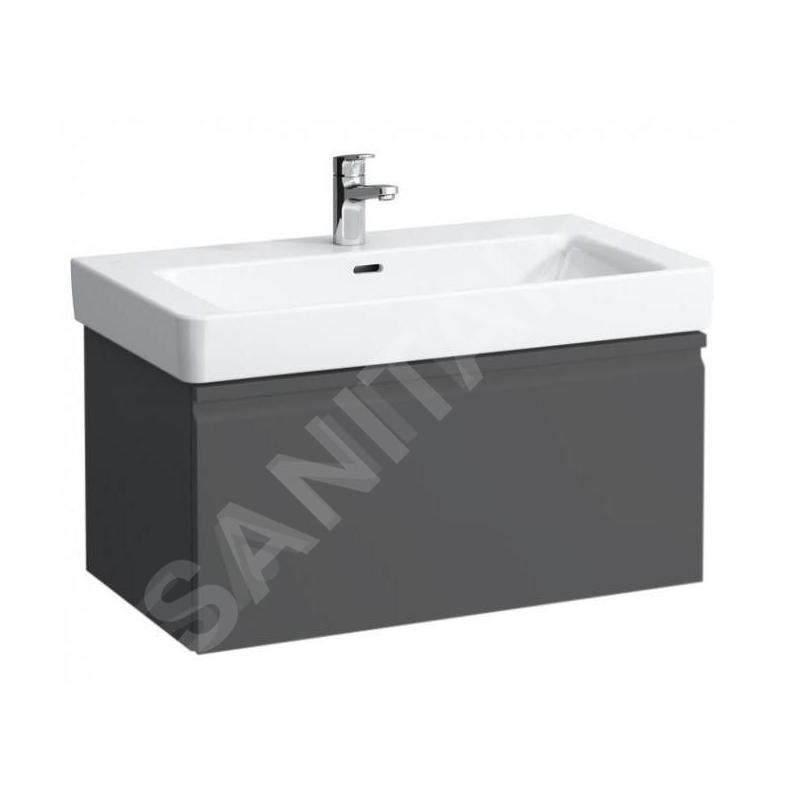 Laufen Pro S - Meuble pour lavabo 1010x450x390 mm, 1 tiroirs, graphite mat H4835510964801 Laufen Pro S - Meuble pour lavabo 1010x450x390 mm, 1 tiroirs, graphite mat H4835510964801
