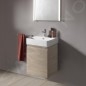 Laufen Pro S - Meuble pour lave-mains avec porte, 415x320x580 mm, charnières à droite, chêne clair H4833020964791 Laufen Pro S - Meuble pour lave-mains avec porte, 415x320x580 mm, charnières à droite, chêne clair H4833020964791