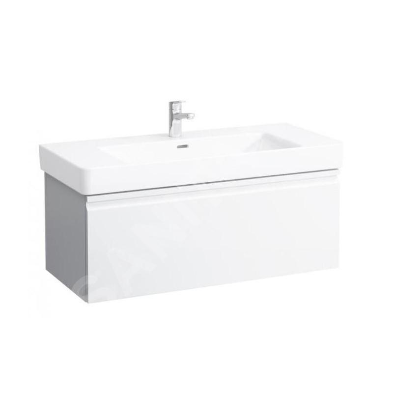 Laufen Pro S - Meuble pour lavabo, 1010x450x390 mm, 1 tiroir, blanc brillant H4835510964751 Laufen Pro S - Meuble pour lavabo, 1010x450x390 mm, 1 tiroir, blanc brillant H4835510964751