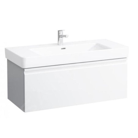 Laufen Pro S - Meuble pour lavabo, 1010x450x390 mm, 1 tiroir, blanc brillant H4835510964751