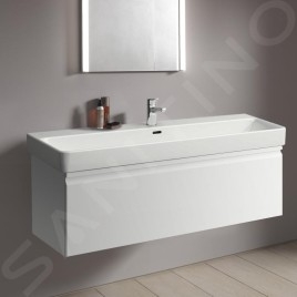 Laufen Pro S - Meuble pour lavabo, 1010x450x390 mm, 1 tiroir, blanc brillant H4835510964751
