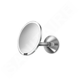 Simplehuman Miroirs cosmétiques - Miroir de maquillage avec éclairage LED, inox poli ST3016