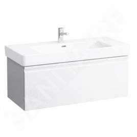 Laufen Pro S - Meuble pour lavabo, 1010x450x390 mm, 1 tiroir, blanc mat H4835520964631