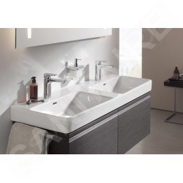 Laufen Pro S - Meuble pour lavabo 1260x450x390 mm, 2 tiroirs, wengé H4835720964231