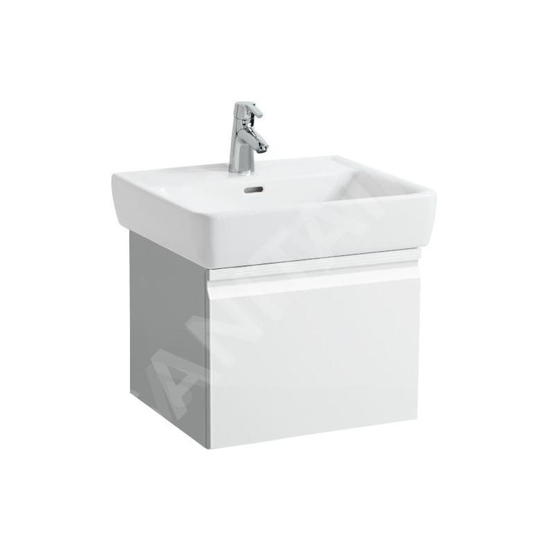Laufen Pro - Meuble pour lavabo, 470x450x390 mm, 1 tiroir, blanc brillant H4830230954751 Laufen Pro - Meuble pour lavabo, 470x450x390 mm, 1 tiroir, blanc brillant H4830230954751