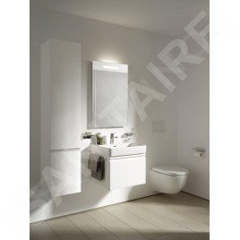Laufen Pro - Meuble pour lavabo, 470x450x390 mm, 1 tiroir, blanc brillant H4830230954751