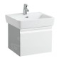 Laufen Pro - Meuble pour lavabo, 470x450x390 mm, 1 tiroir, blanc mat H4830240954631 Laufen Pro - Meuble pour lavabo, 470x450x390 mm, 1 tiroir, blanc mat H4830240954631