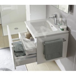 Laufen Pro - Meuble pour lavabo, 470x450x390 mm, 1 tiroir, blanc mat H4830240954631