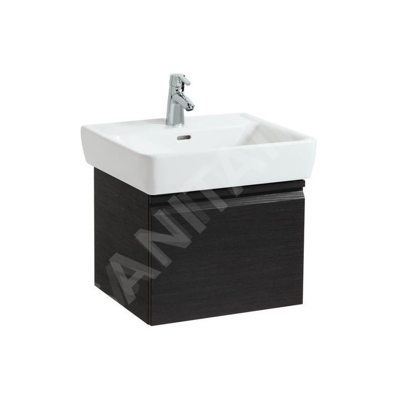 Laufen Pro - Meuble pour lavabo, 470x450x390 mm, 1 tiroir, wengé H4830230954231 Laufen Pro - Meuble pour lavabo, 470x450x390 mm, 1 tiroir, wengé H4830230954231