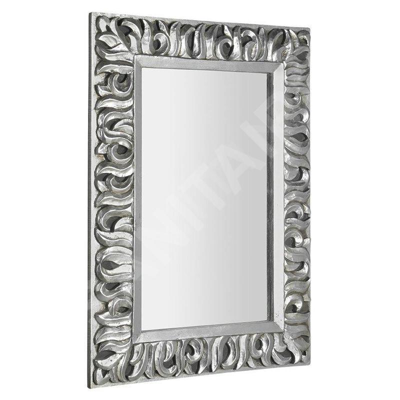 Sapho Miroirs - Miroir Zeegreas dans un cadre, 700x1000 mm, argenté IN432 Sapho Miroirs - Miroir Zeegreas dans un cadre, 700x1000 mm, argenté IN432
