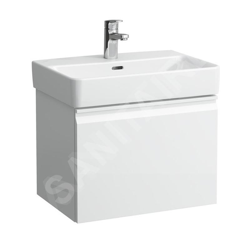 Laufen Pro S - Meuble pour lavabo , 510x370x390 mm, 1 tiroir, blanc mat H4830210954631 Laufen Pro S - Meuble pour lavabo , 510x370x390 mm, 1 tiroir, blanc mat H4830210954631