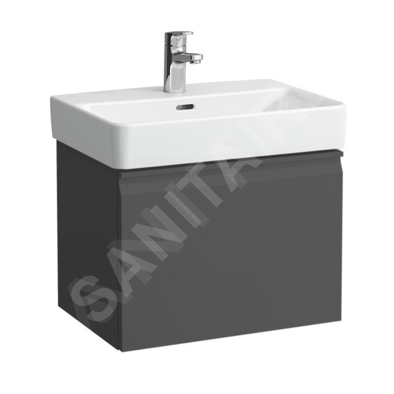Laufen Pro S - Meuble pour lavabo 510x370x390 mm, 1 tiroirs, graphite mat H4830210954801 Laufen Pro S - Meuble pour lavabo 510x370x390 mm, 1 tiroirs, graphite mat H4830210954801