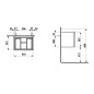 Laufen Pro S - Meuble pour lavabo, 510x370x390 mm, 1 tiroirs, chêne brillant H4830210954791 Laufen Pro S - Meuble pour lavabo, 510x370x390 mm, 1 tiroirs, chêne brillant H4830210954791