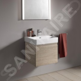 Laufen Pro S - Meuble pour lavabo, 510x370x390 mm, 1 tiroirs, chêne brillant H4830210954791