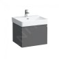 Laufen Pro S - Meuble pour lavabo 520x450x390 mm, 1 tiroir, graphite mat H4833510964801 Laufen Pro S - Meuble pour lavabo 520x450x390 mm, 1 tiroir, graphite mat H4833510964801