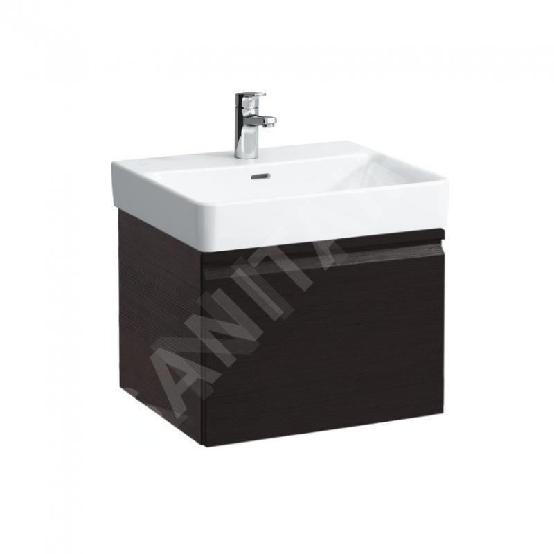 Laufen Pro S - Meuble pour lavabo, 520x450x390 mm, 1 tiroir, wengé H4833520964231 Laufen Pro S - Meuble pour lavabo, 520x450x390 mm, 1 tiroir, wengé H4833520964231