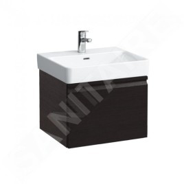 Laufen Pro S - Meuble pour lavabo, 520x450x390 mm, 1 tiroir, wengé H4833510964231