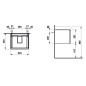 Laufen Pro S - Meuble pour lavabo, 520x450x390 mm, 1 tiroir, blanc mat H4833510964631