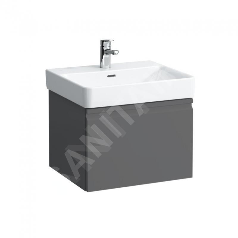 Laufen Pro S - Meuble pour lavabo 550x370x390 mm, 1 tiroir, graphite mat H4830320954801 Laufen Pro S - Meuble pour lavabo 550x370x390 mm, 1 tiroir, graphite mat H4830320954801