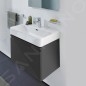 Laufen Pro S - Meuble pour lavabo 550x370x390 mm, 1 tiroir, graphite mat H4830320954801 Laufen Pro S - Meuble pour lavabo 550x370x390 mm, 1 tiroir, graphite mat H4830320954801