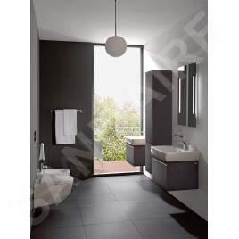 Laufen Pro - Meuble pour lavabo, 520x450x390 mm, 1 tiroir, wengé H4830330954231