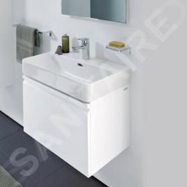Laufen Pro S - Meuble pour lavabo , 550x370x390 mm, 1 tiroir, blanc mat H4830320954631