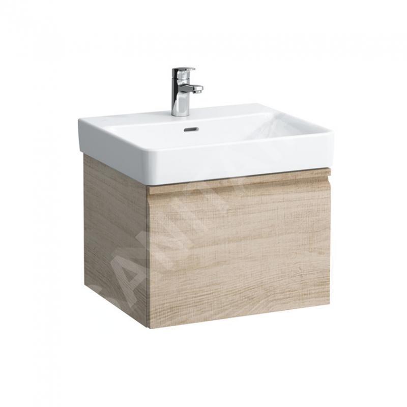Laufen Pro S - Meuble pour lavabo, 550x370x390 mm, 1 tiroirs, chêne brillant H4830320954791 Laufen Pro S - Meuble pour lavabo, 550x370x390 mm, 1 tiroirs, chêne brillant H4830320954791