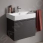 Laufen Pro S - Meuble pour lavabo, 550x370x390 mm, 1 tiroir, wengé H4830320954231 Laufen Pro S - Meuble pour lavabo, 550x370x390 mm, 1 tiroir, wengé H4830320954231