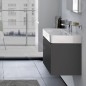 Laufen Pro S - Meuble pour lavabo 570x450x390 mm, 1 tiroirs, graphite mat H4833710964801 Laufen Pro S - Meuble pour lavabo 570x450x390 mm, 1 tiroirs, graphite mat H4833710964801