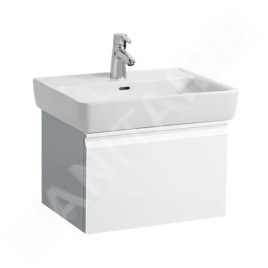 Laufen Pro - Meuble pour lavabo, 520x450x390 mm, 1 tiroir, blanc mat H4830330954631