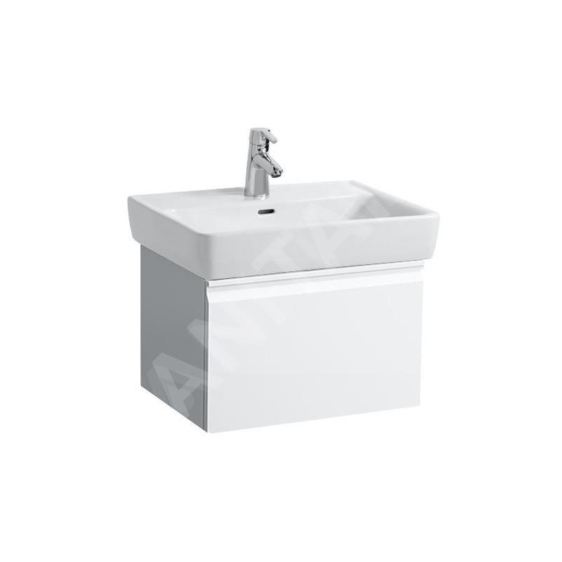 Laufen Pro - Meuble pour lavabo, 520x450x390 mm, 1 tiroir, blanc mat H4830330954631 Laufen Pro - Meuble pour lavabo, 520x450x390 mm, 1 tiroir, blanc mat H4830330954631