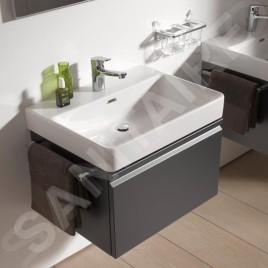 Laufen Pro S - Meuble pour lavabo 615x450x390 mm, 1 tiroirs, graphite mat H4834220964801