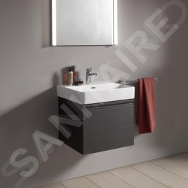 Laufen Pro S - Meuble pour lavabo, 570x450x390 mm, 1 tiroir, wengé H4833710964231