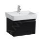 Laufen Pro - Meuble pour lavabo, 570x450x390 mm, 1 tiroir, wengé H4830420954231 Laufen Pro - Meuble pour lavabo, 570x450x390 mm, 1 tiroir, wengé H4830420954231