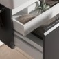 Laufen Pro - Meuble pour lavabo, 570x450x390 mm, 1 tiroir, wengé H4830420954231 Laufen Pro - Meuble pour lavabo, 570x450x390 mm, 1 tiroir, wengé H4830420954231