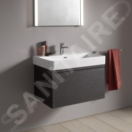 Laufen Pro S - Meuble pour lavabo, 615x450x390 mm, 1 tiroir, wengé H4834210964231