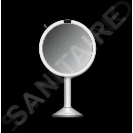 Simplehuman Miroirs cosmétiques - Miroir cosmétique avec de la lumière LED, blanc ST3038