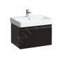 Laufen Pro S - Meuble pour lavabo, 665x450x390 mm, 1 tiroir, wengé H4834510964231 Laufen Pro S - Meuble pour lavabo, 665x450x390 mm, 1 tiroir, wengé H4834510964231