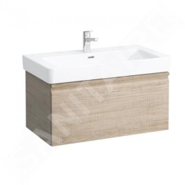 Laufen Pro S - Meuble pour lavabo, 810x450x390 mm, 1 tiroirs, chêne clair H4835020964791