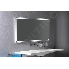 Sapho Gemini II - Miroir avec éclairage LED, 1200x600 mm GM120
