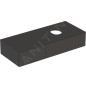 Geberit VariForm - Meuble pour lavabo, 1200x510x235 mm, 2 tiroirs, plage de dépose et siphon, lave 501.172.00.1 Geberit VariForm - Meuble pour lavabo, 1200x510x235 mm, 2 tiroirs, plage de dépose et siphon, lave 501.172.00.1