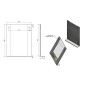 Aqualine Beta - Miroir 600x800x120 mm 57397 Aqualine Beta - Miroir 600x800x120 mm 57397