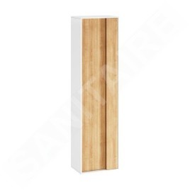 Ravak Step - Armoire haute SB, 430x290x1600 mm, blanc/chêne X000001419