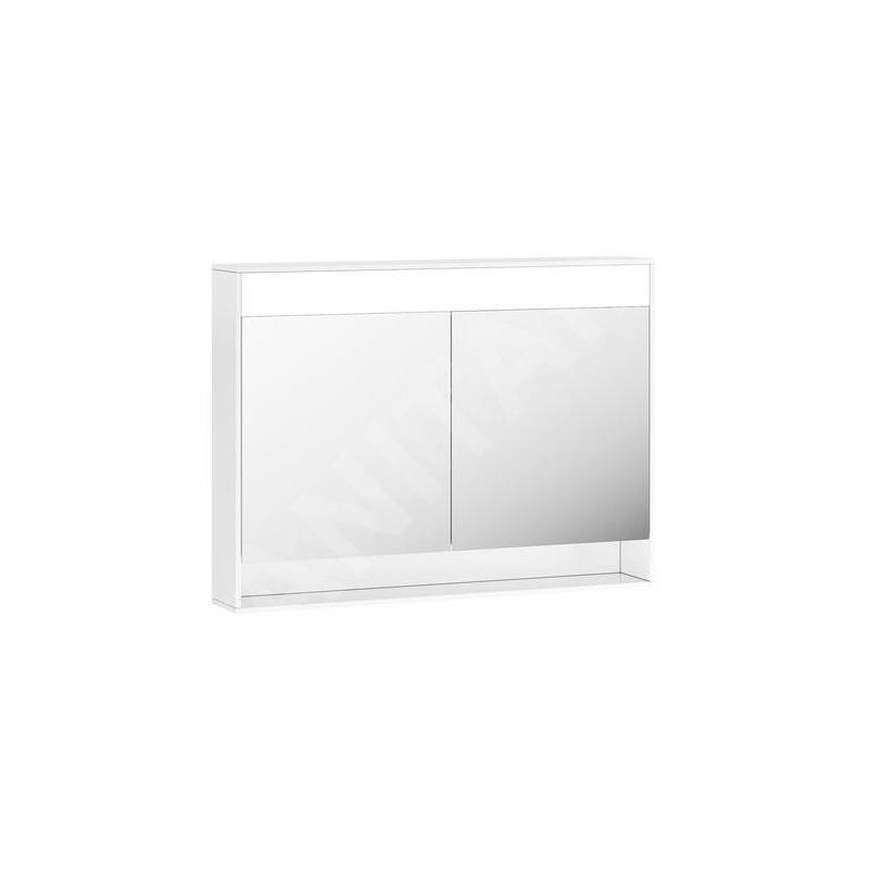 Ravak Step - Armoire de toilette MC, 1000x740x150 mm, 2 portes, avec éclairage LED, blanc brillant X000001421 Ravak Step - Armoire de toilette MC, 1000x740x150 mm, 2 portes, avec éclairage LED, blanc brillant X000001421