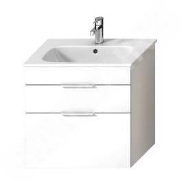Jika Deep - Meuble avec lavabo, 630x418x607 mm, blanc H41J6144023001