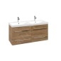 Villeroy & Boch Avento - Meuble-lavabo 1180x514x452 mm, 4 tiroirs, Oak Kansas A89300RH