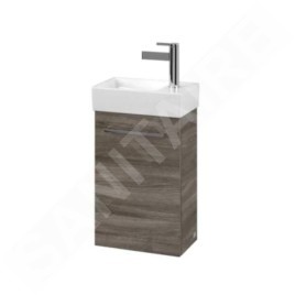 Villeroy & Boch Avento - Meuble sous lavabo 340x514x202 mm, 1 porte Stone Oak A87601RK